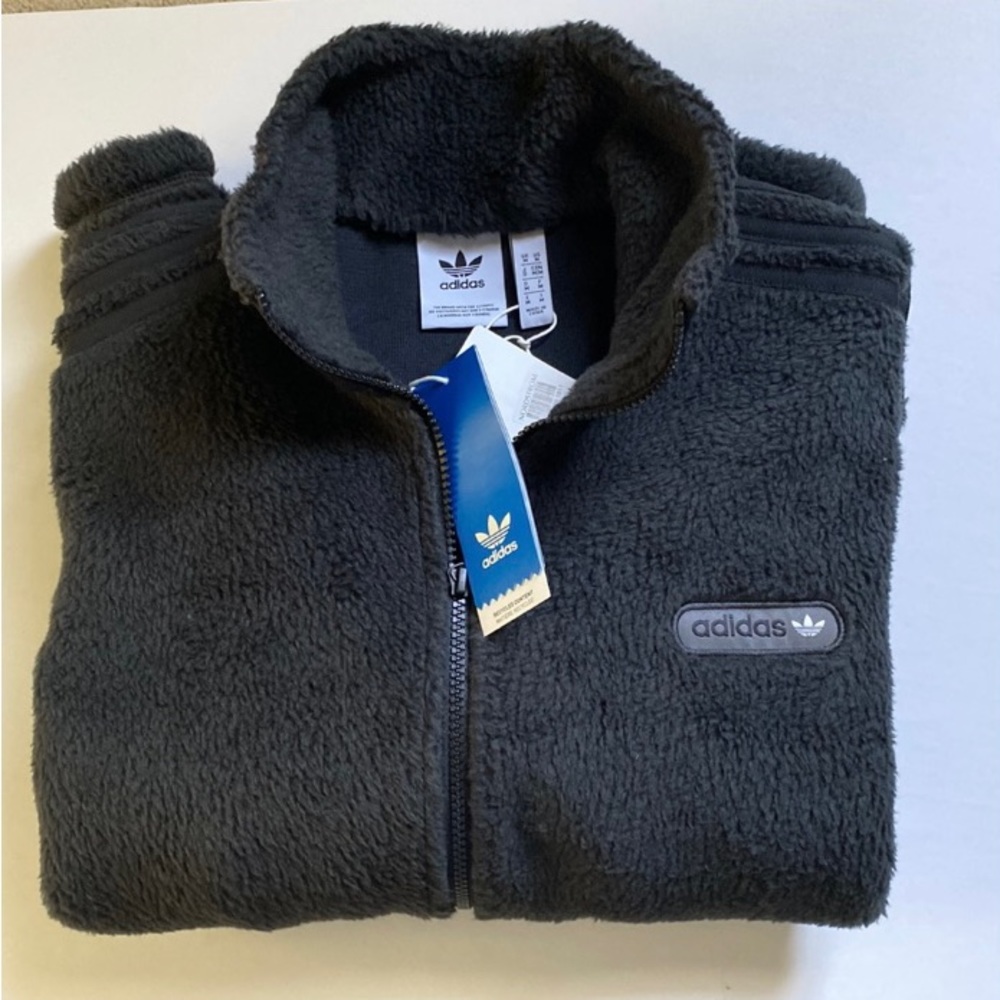 50% Off!!! Adidas Originals 3 Stripe Fleece SPRT Firebird Zip Jacket - Picture 2 of 8